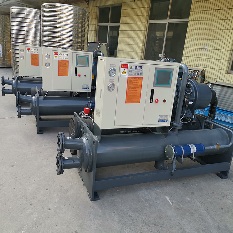 歐科隆100P水冷螺桿式冷水機走進坪山醫藥產業園