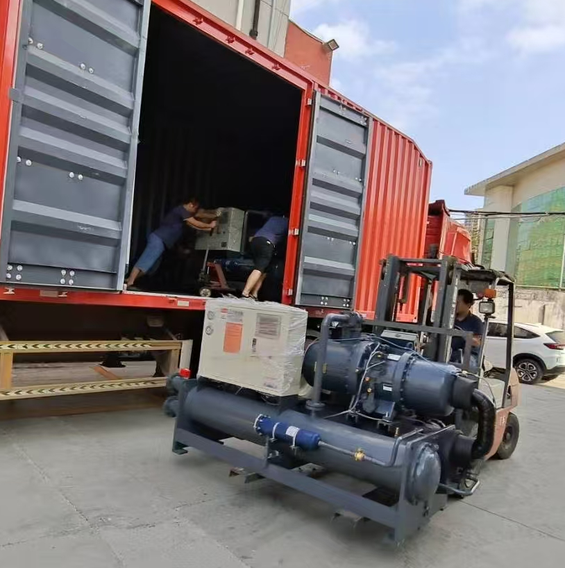 中央空調水冷螺桿機配風柜案例